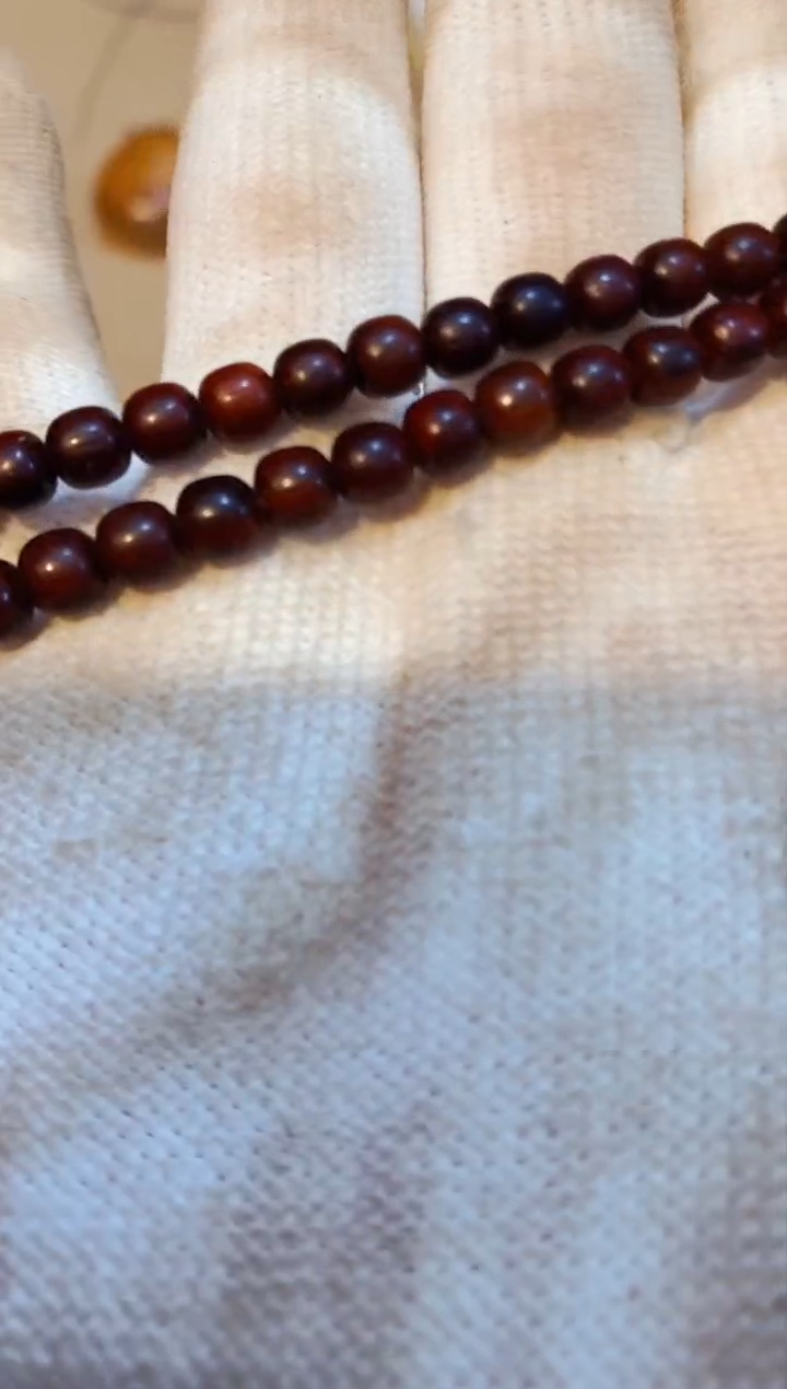 柏木（崖柏）紫微瑕老0.5108单条北太行崖柏手把件手串