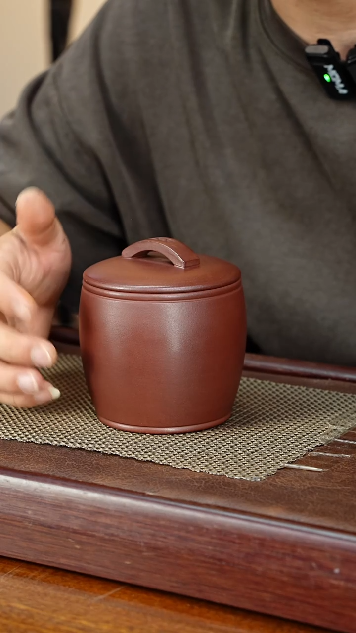 宜兴原矿紫砂茶叶罐