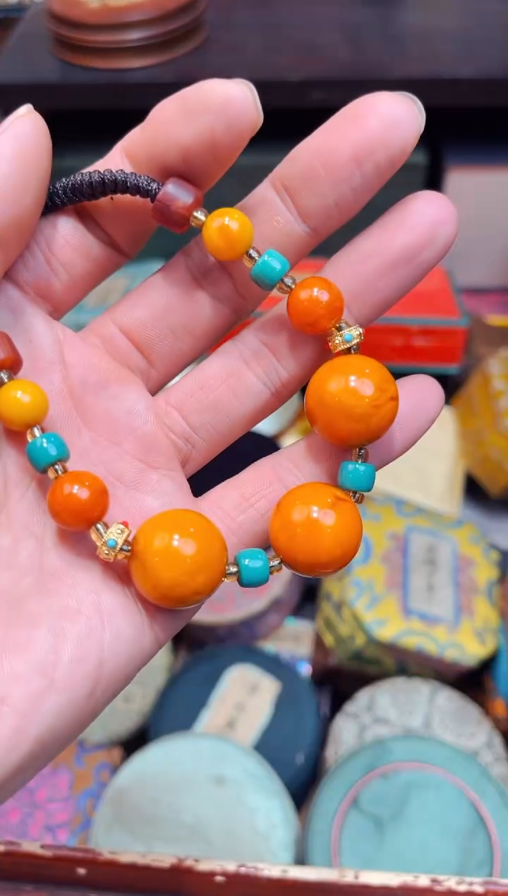 【闪购商品】蜜蜡裸石未镶嵌E六弟专属高端精品06