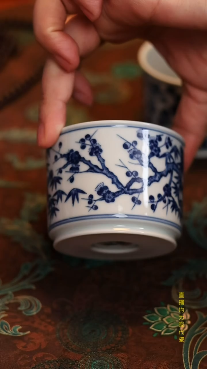 镹曰陶手工手绘柴窑茶具