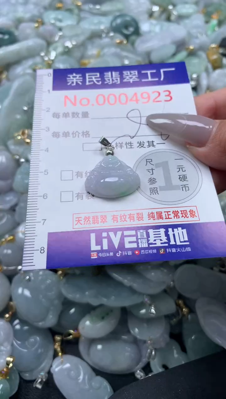 颈饰未镶嵌翡翠4923