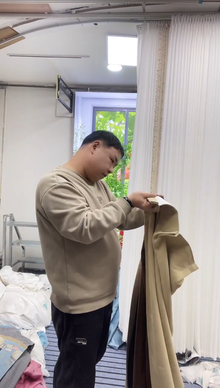 混纺棉麻158号/混纺棉麻孤品窗帘单独指定链接1