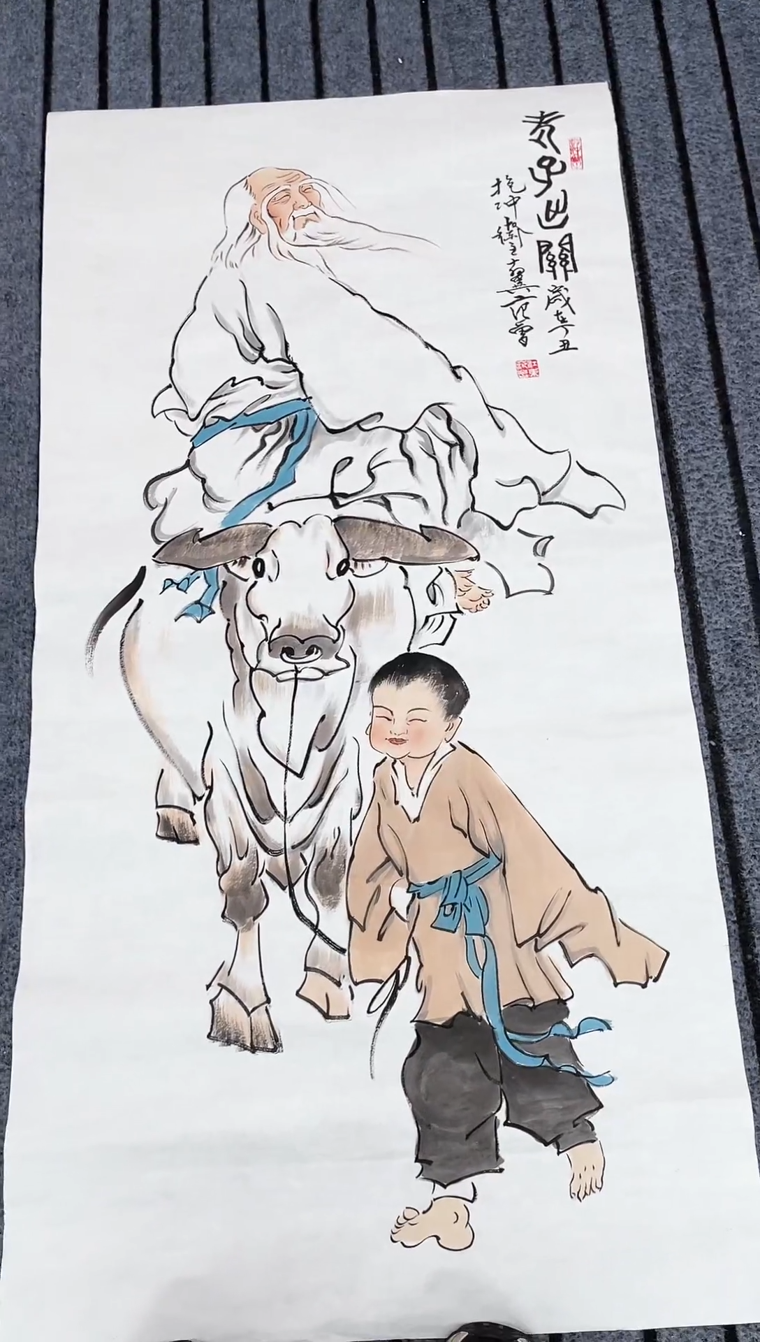 精品国画人物作品