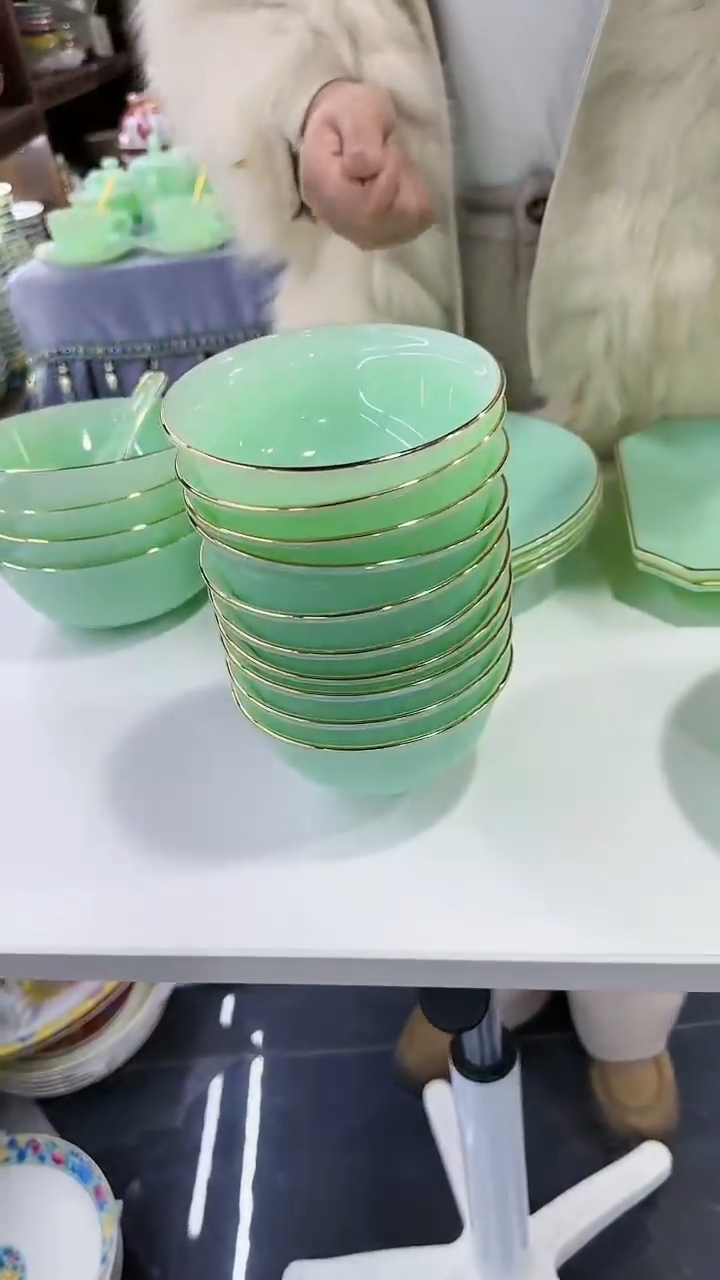 【闪购商品】瓷片4.5英寸饭碗10个景德镇陶瓷