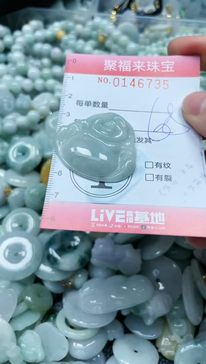 【闪购商品】翡翠未镶嵌颈饰闪购0146735