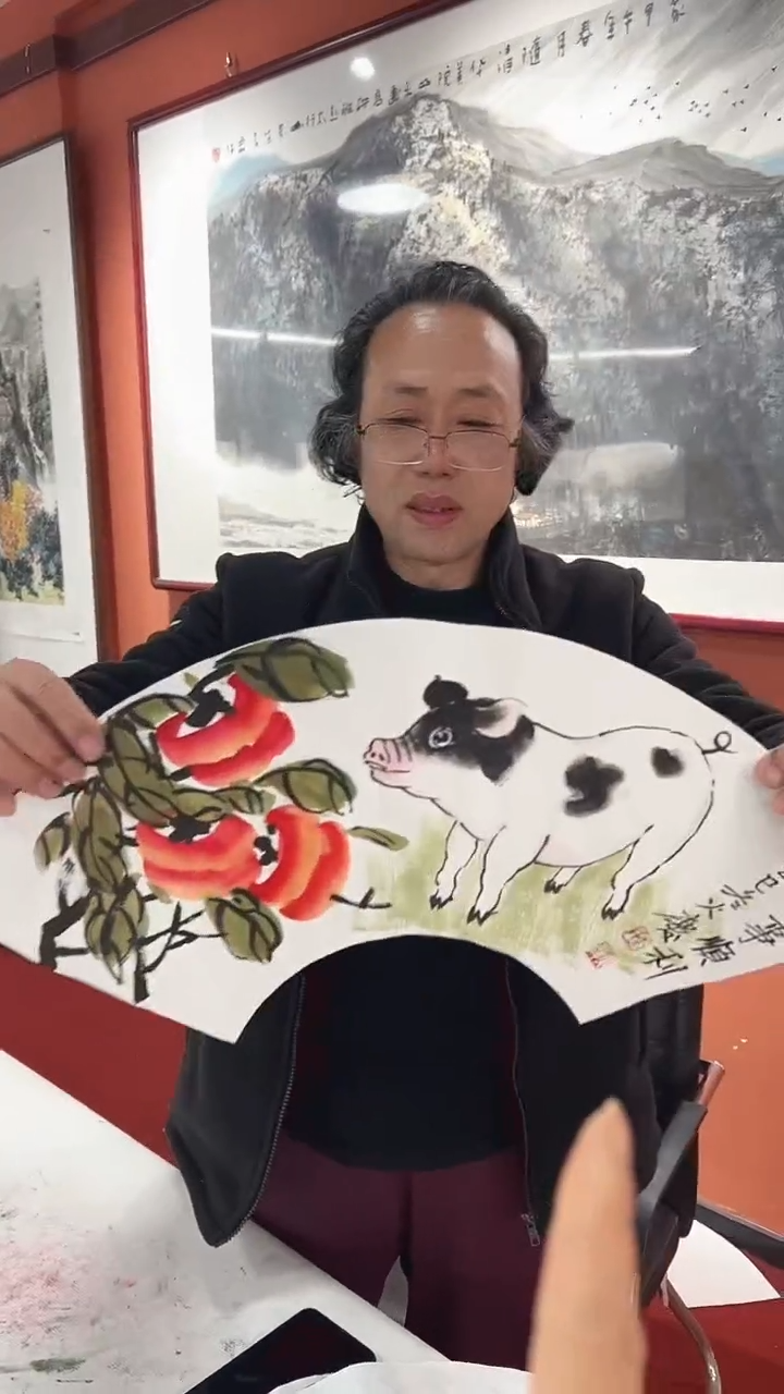 国画李火庆/国画/花鸟