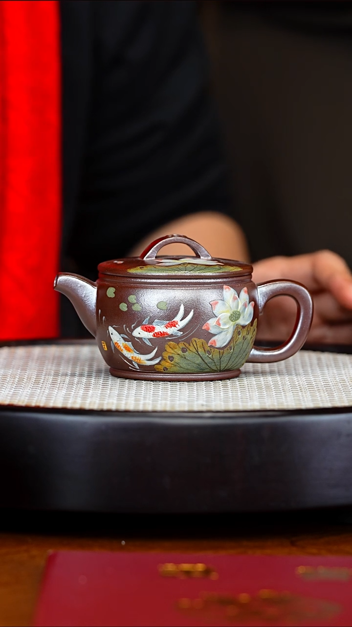 宜兴紫砂 PQZ 天青柴烧 汉瓦 200cc