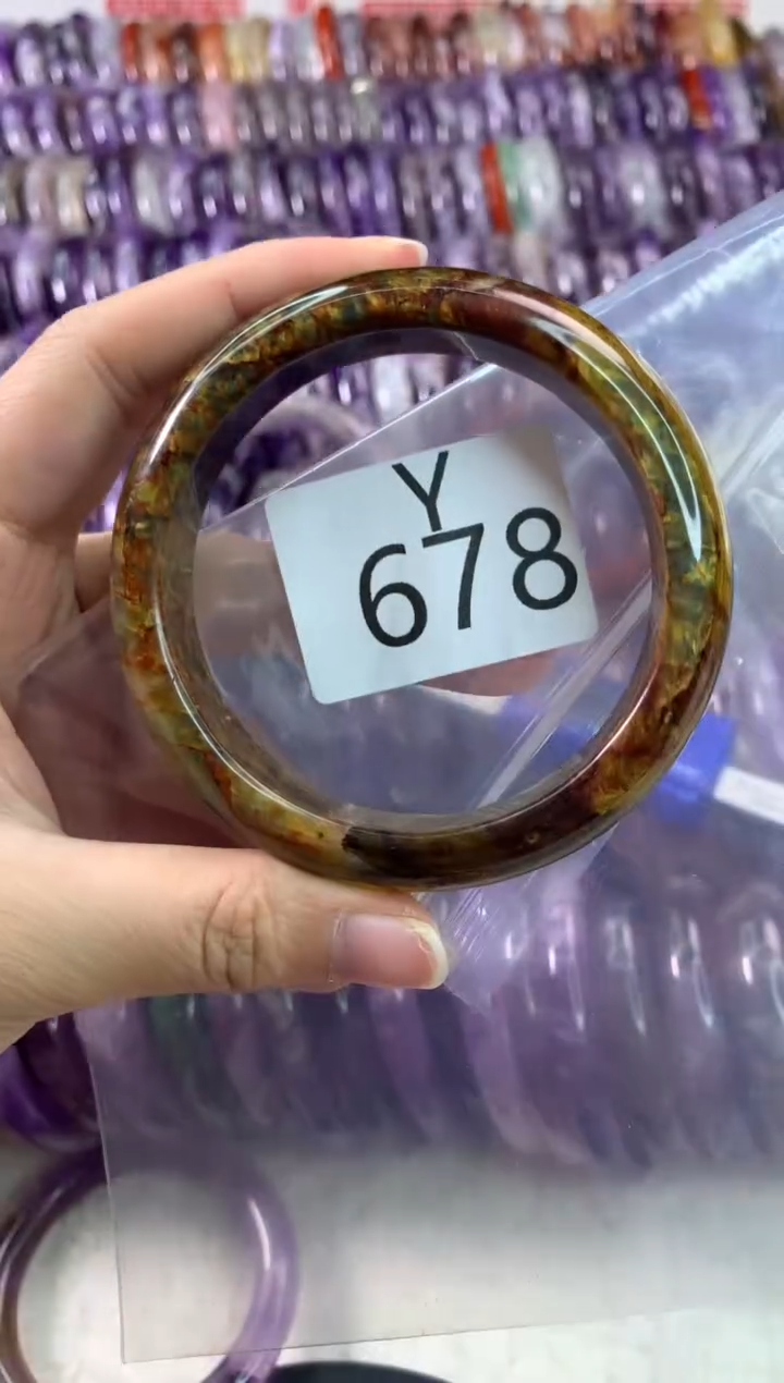 【闪购商品】水晶水晶手镯Y未镶嵌678-61