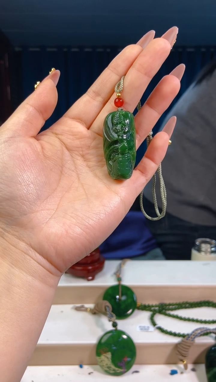 【闪购商品】和田玉挂件未镶嵌1