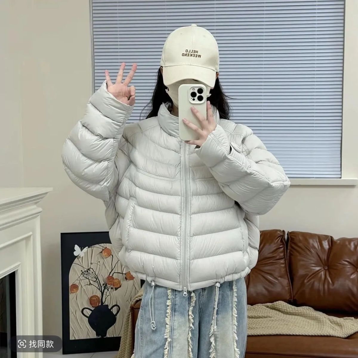 爆款排骨棉服2025女新款秋冬时尚立领韩版宽松百搭外套棉服