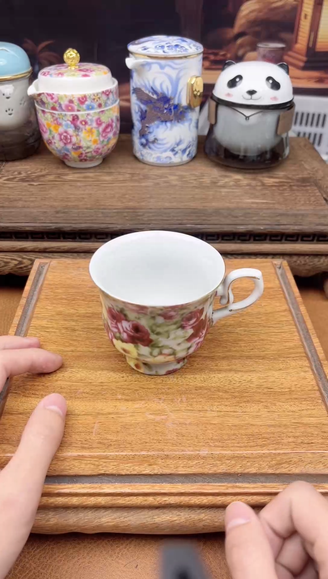 【闪购商品】陶瓷茶具摆件茶叶罐