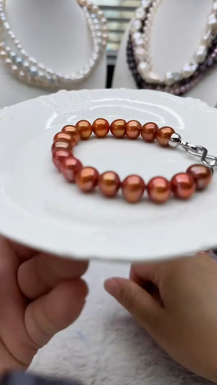 淡水珍珠未镶嵌套链4