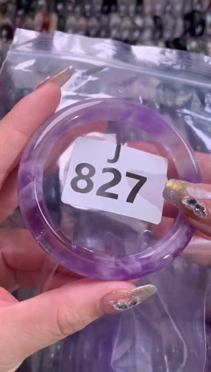 【闪购商品】水晶水晶手镯未镶嵌827-54