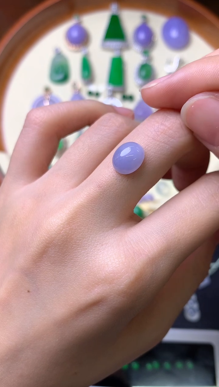 【闪购商品】定制翡翠未镶嵌裸石（镶嵌定制）