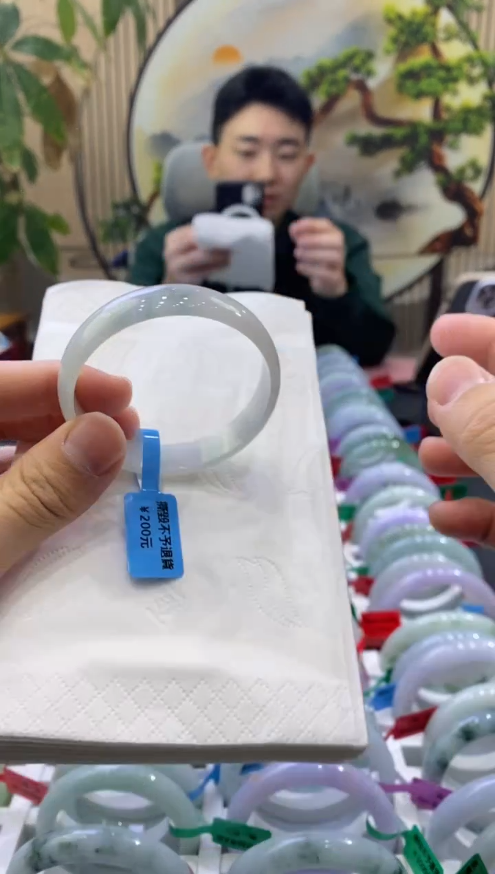 未镶嵌手镯翡翠2618