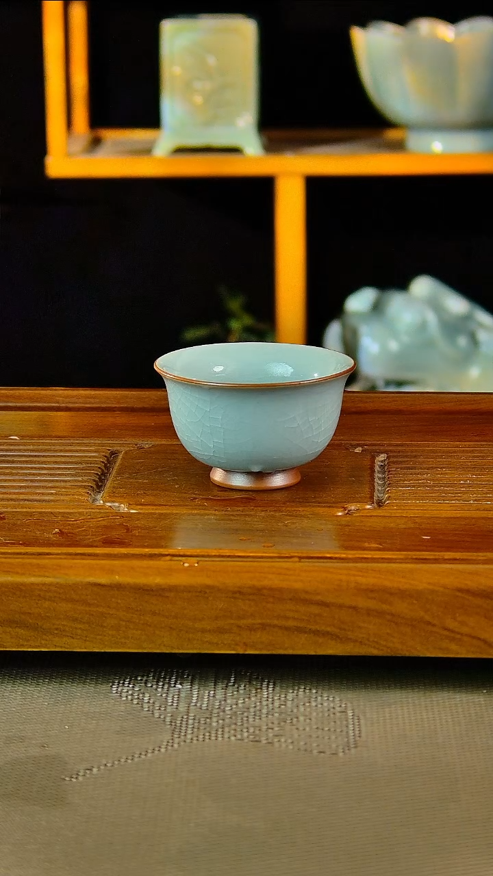 【闪购商品】婷婷专属闪购原款原釉汝瓷福利杯