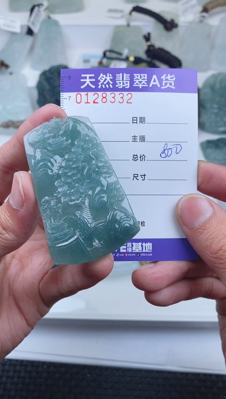 【闪购商品】翡翠颈饰未镶嵌      332