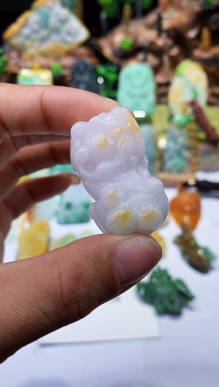 【闪购商品】翡翠颈饰未镶嵌翡翠A货