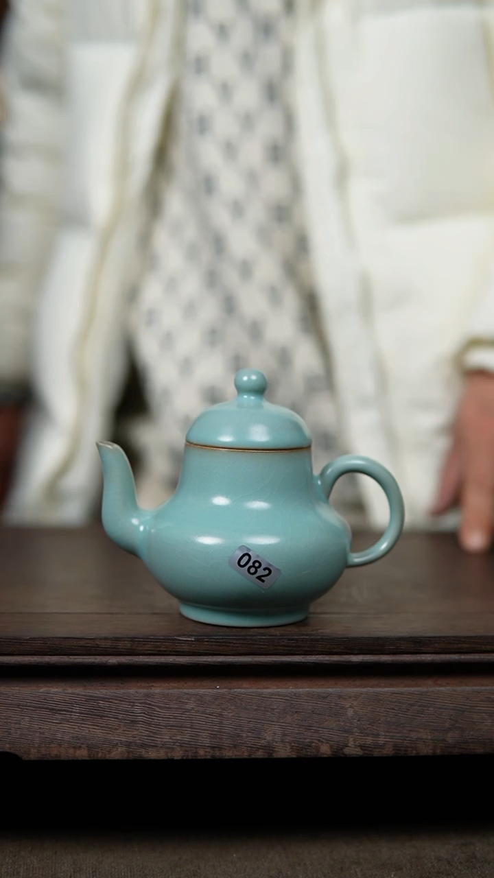 【闪购商品】杯仿古天青纯手工思婷壶一级082