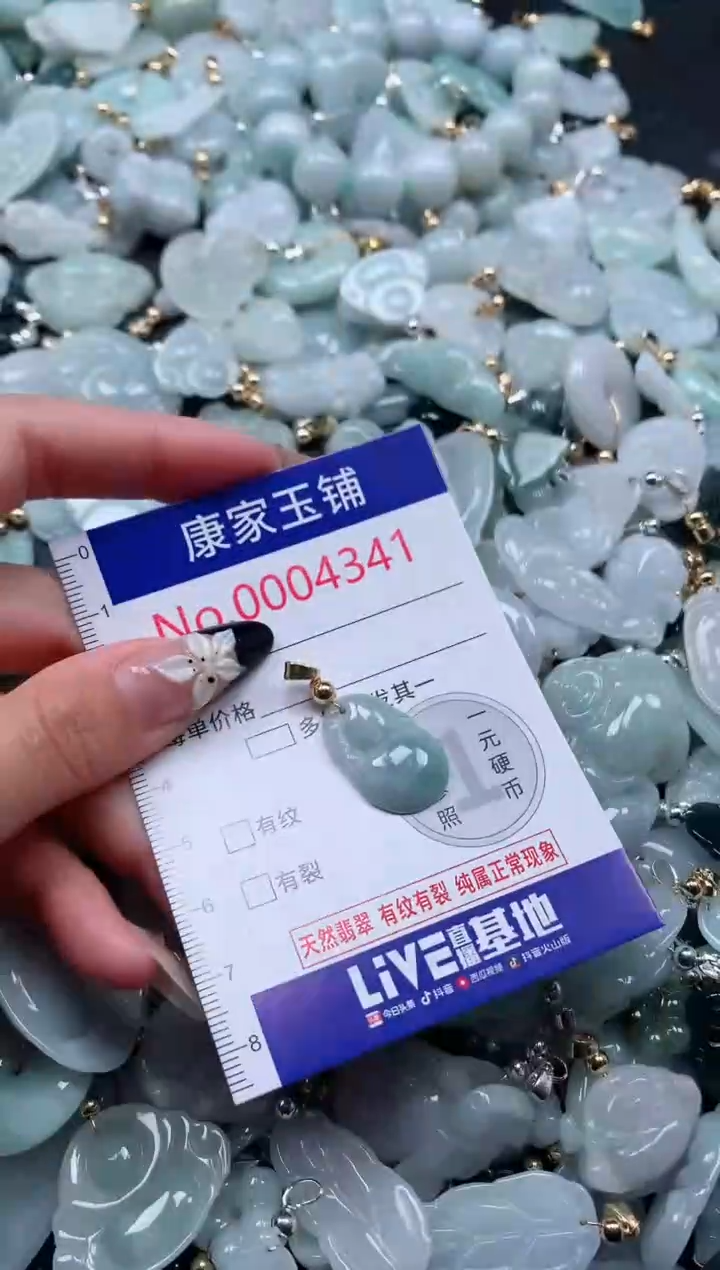 颈饰未镶嵌翡翠4341