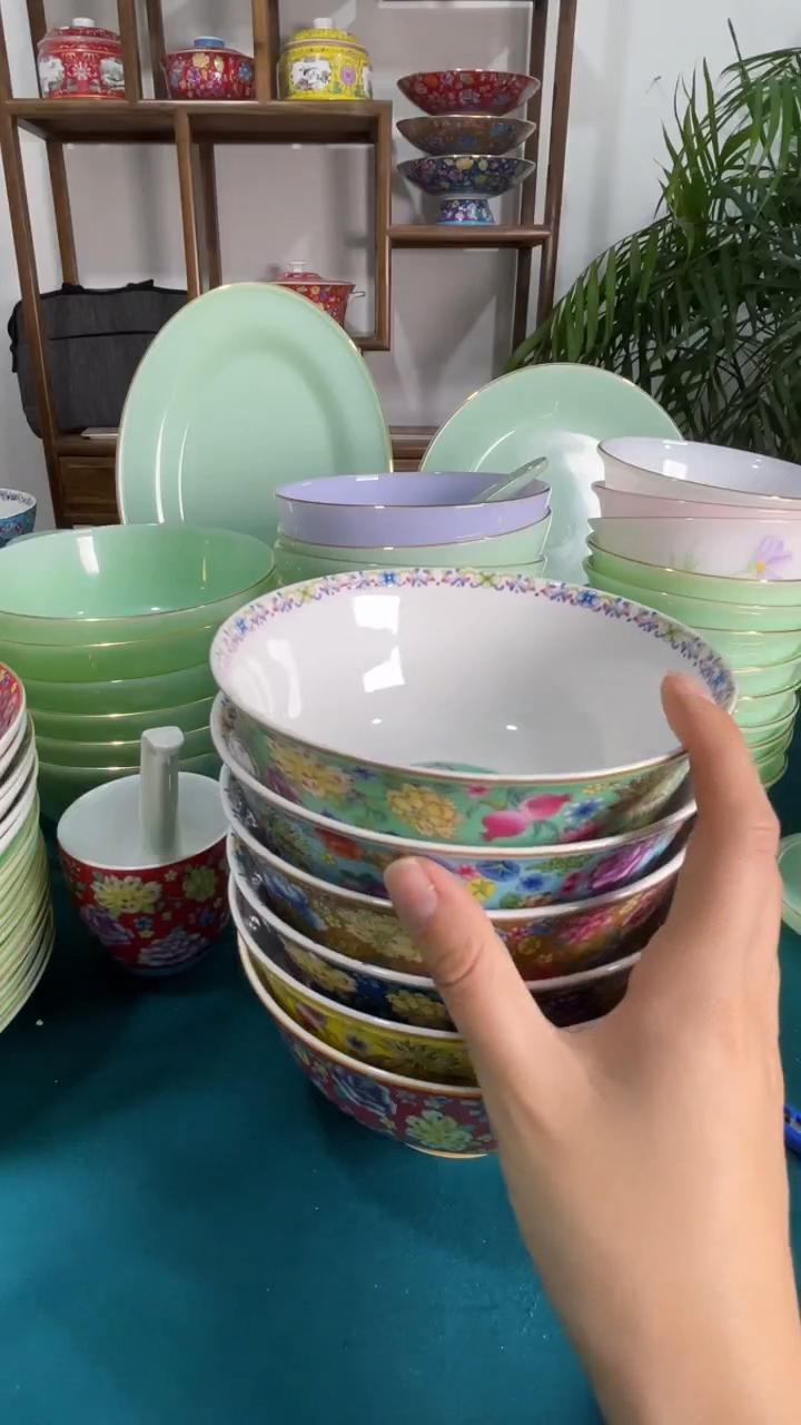 ·6英寸珐琅碗6个口径15.8厘米-面碗 