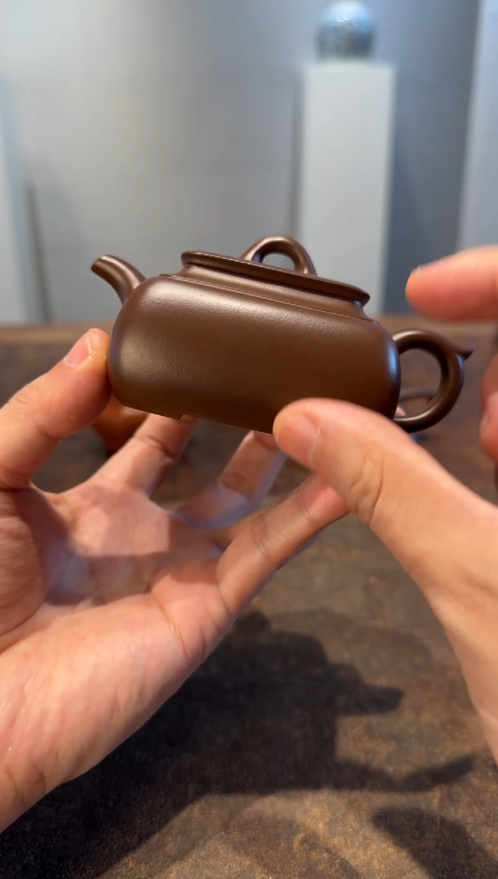 茶壶紫砂多*长四方紫砂壶