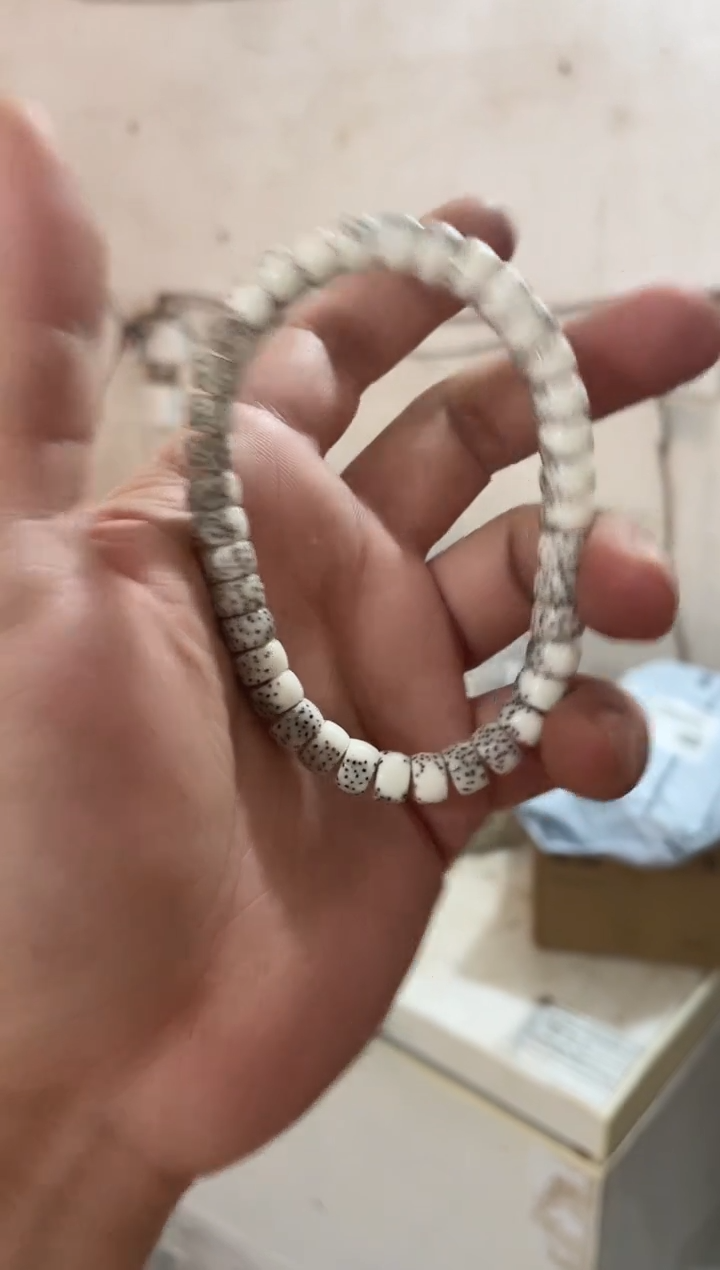 星月菩提手串海南星月菩提《P016》8X5药片单圈