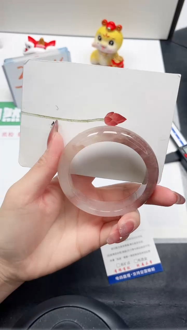 【闪购商品】石英质玉手镯未镶嵌247-58.3