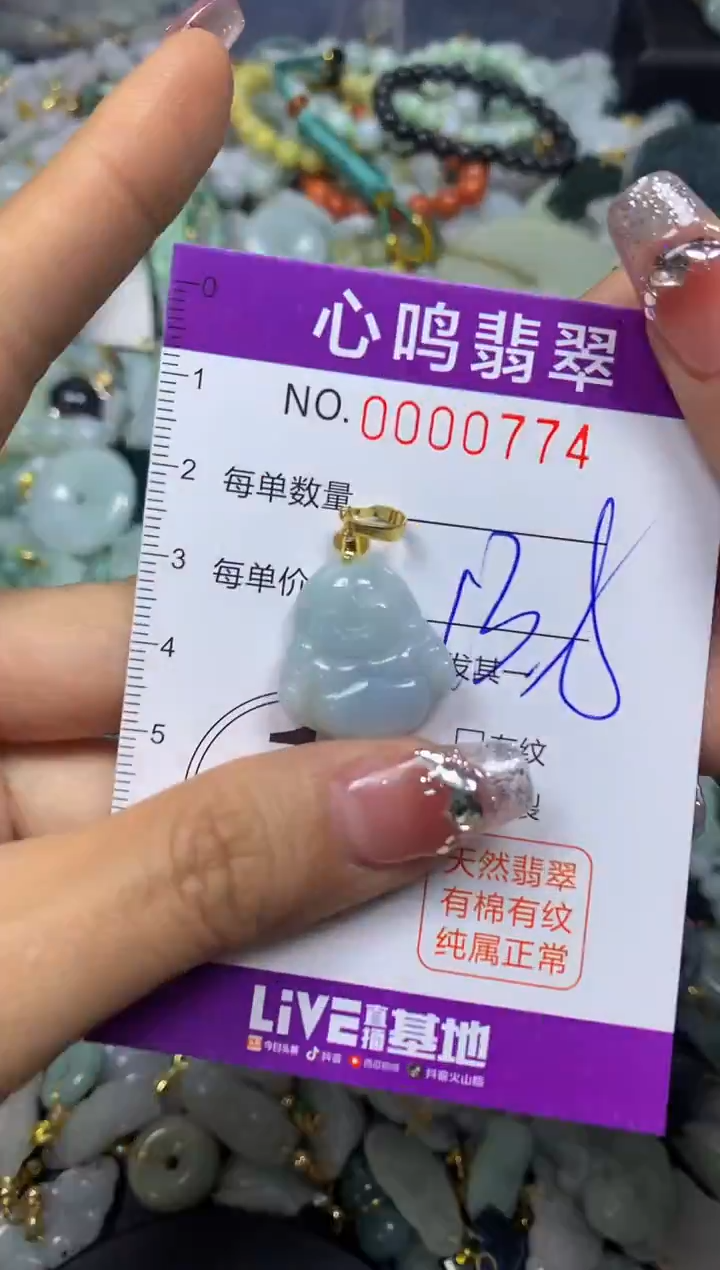 【闪购商品】翡翠颈饰未镶嵌闪购00774