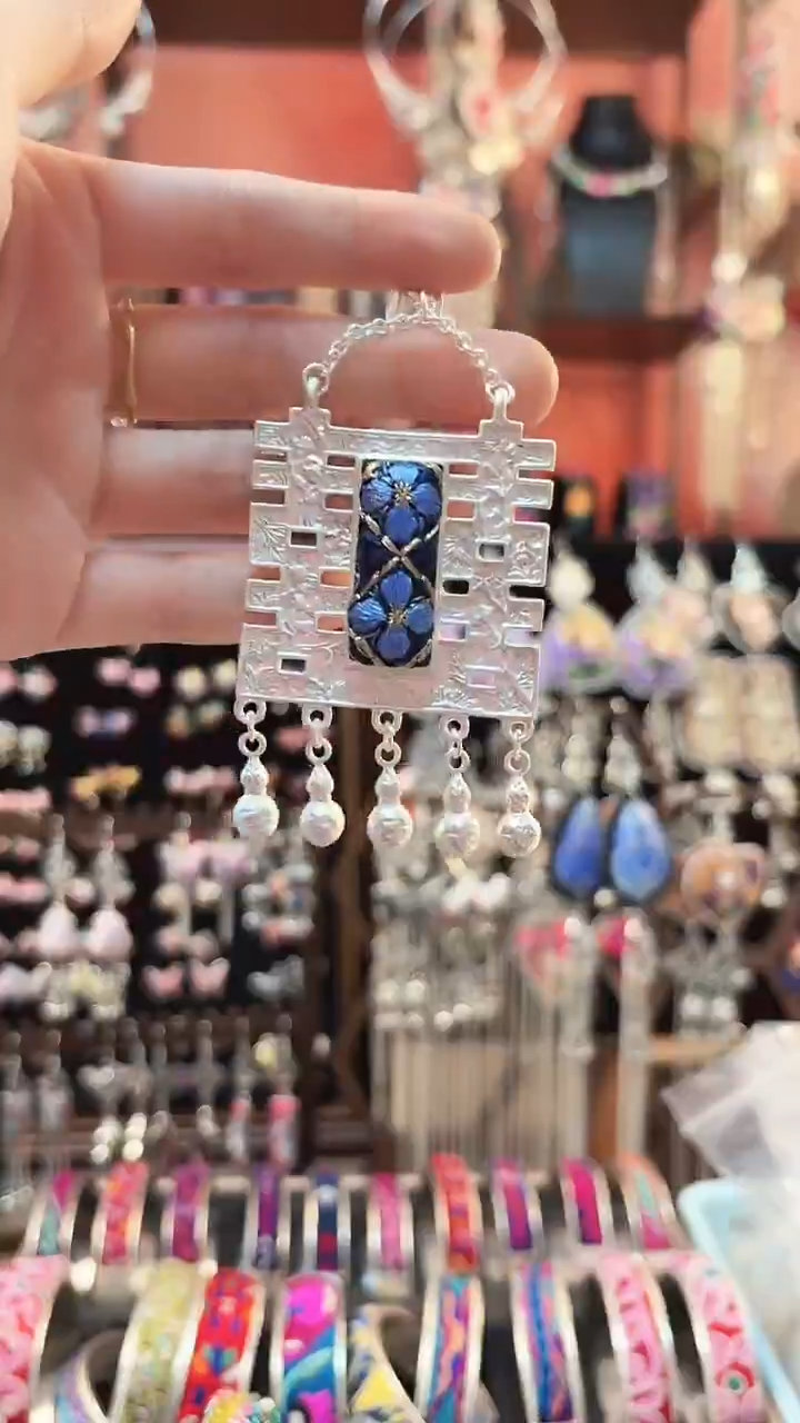 织绣 云织谣民族风精美饰品  408