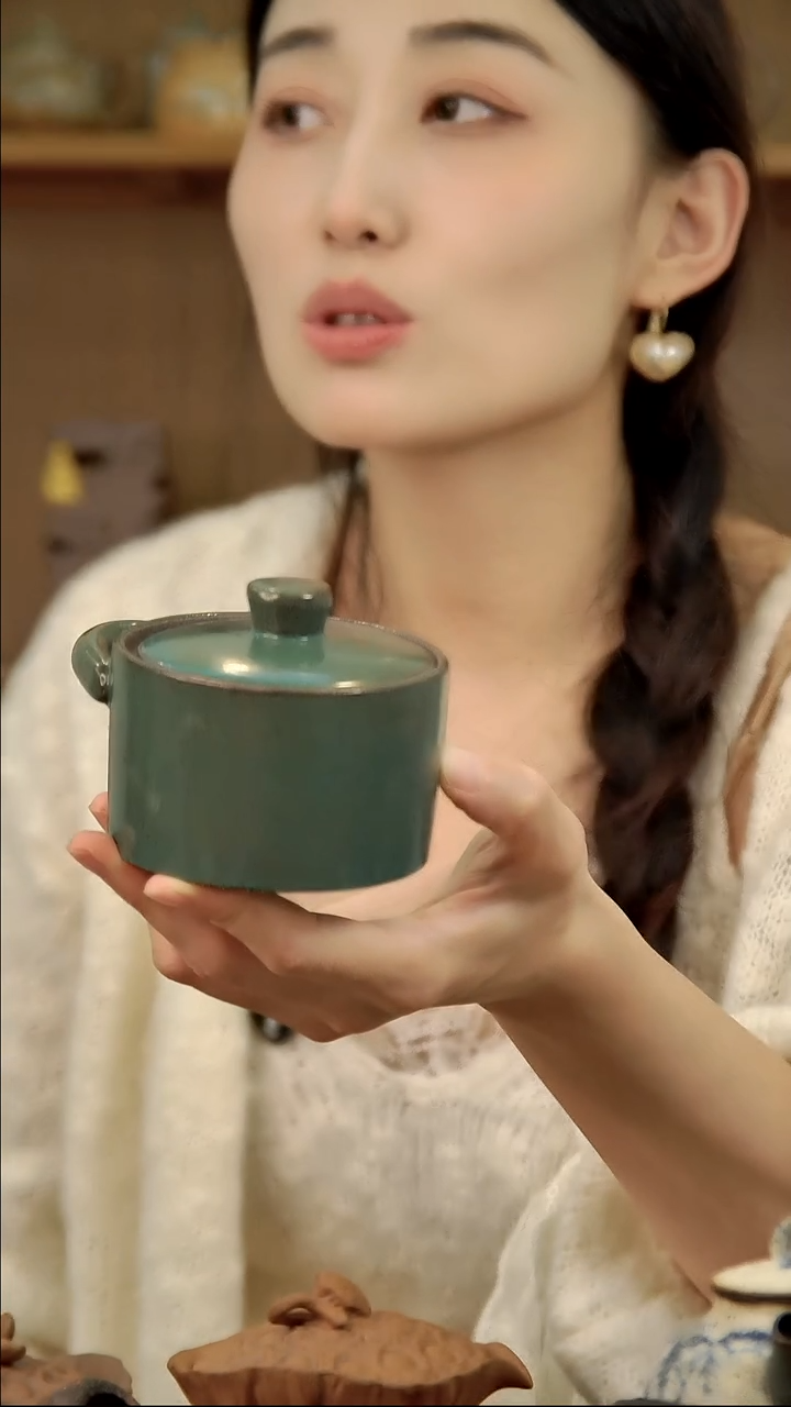 言野手作  小炖盅绿色