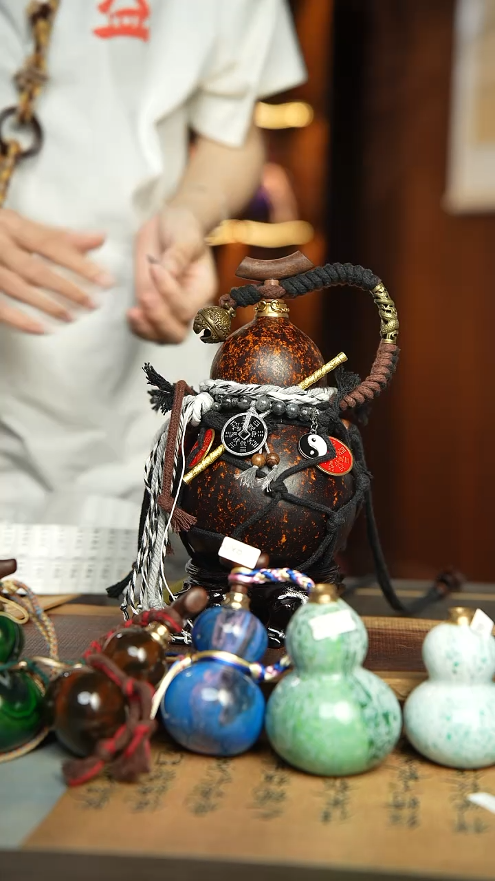 156号500ml左右非遗大漆酒葫芦