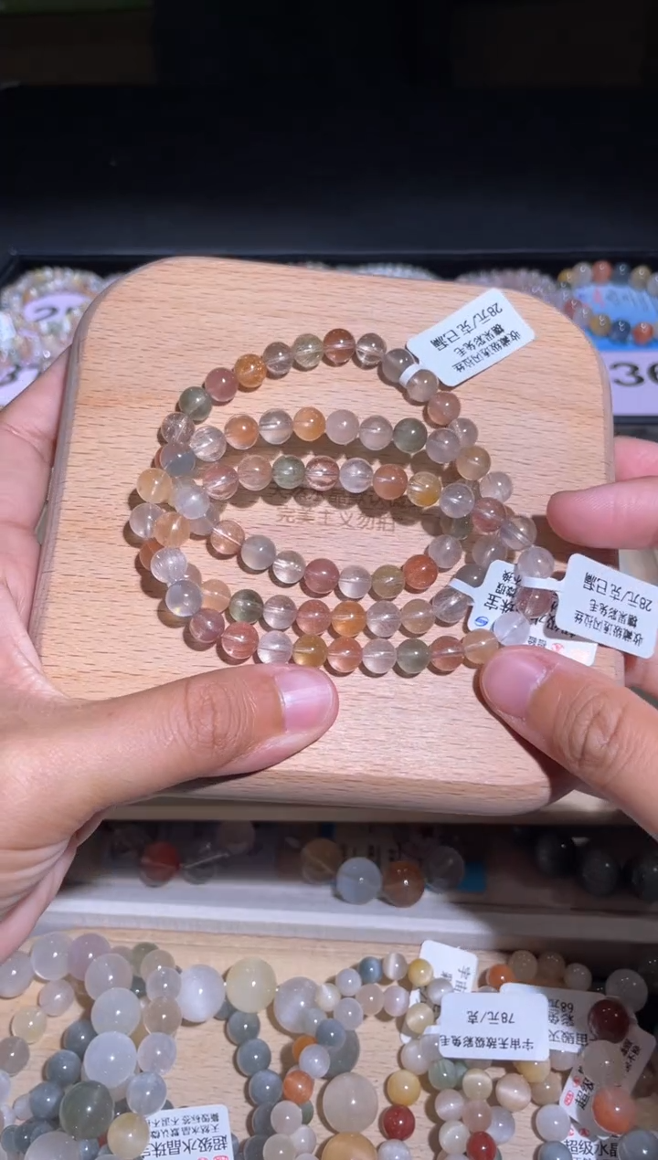水晶手链未镶嵌32号多样性发货一DD 7+