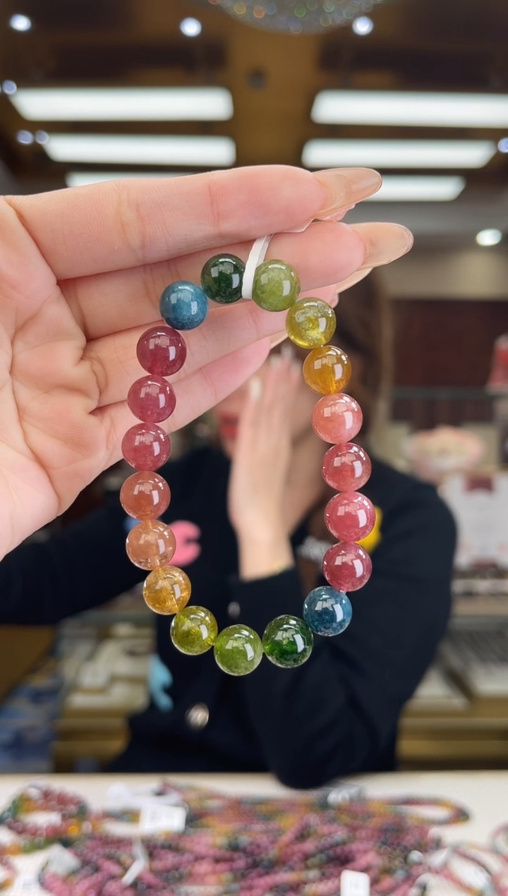 【闪购商品】碧玺/未镶嵌10mm+碧玺单圈多样性发货26