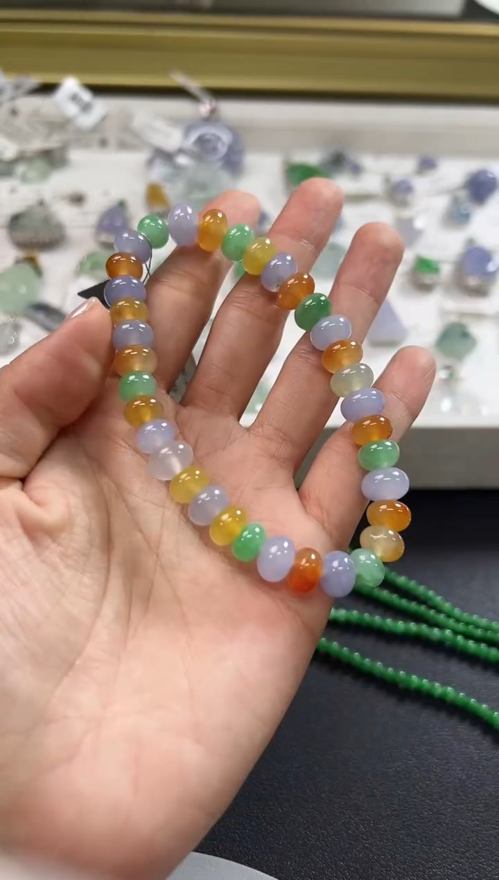 未镶嵌手串翡翠KXLJ1206-065