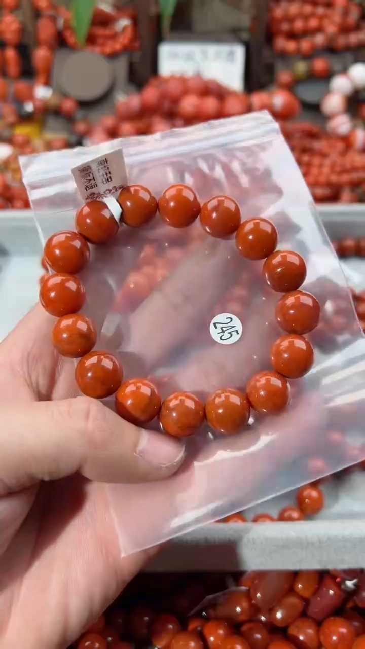 【闪购商品】南红玛瑙手串未镶嵌13