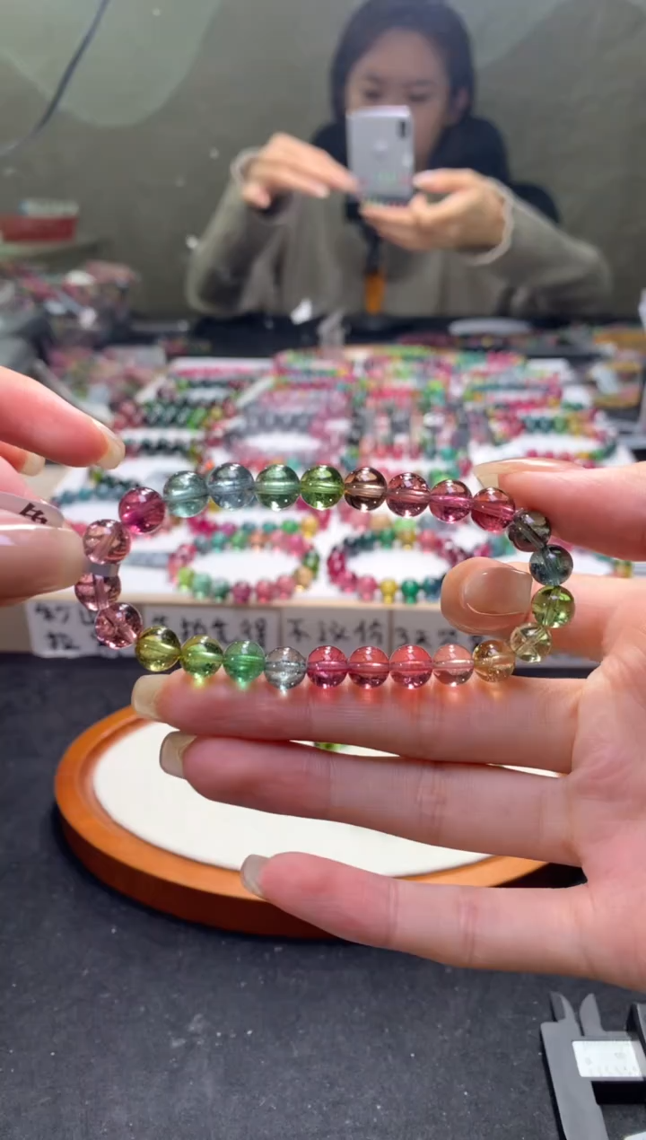 未镶嵌手串碧玺A03【天然碧玺】