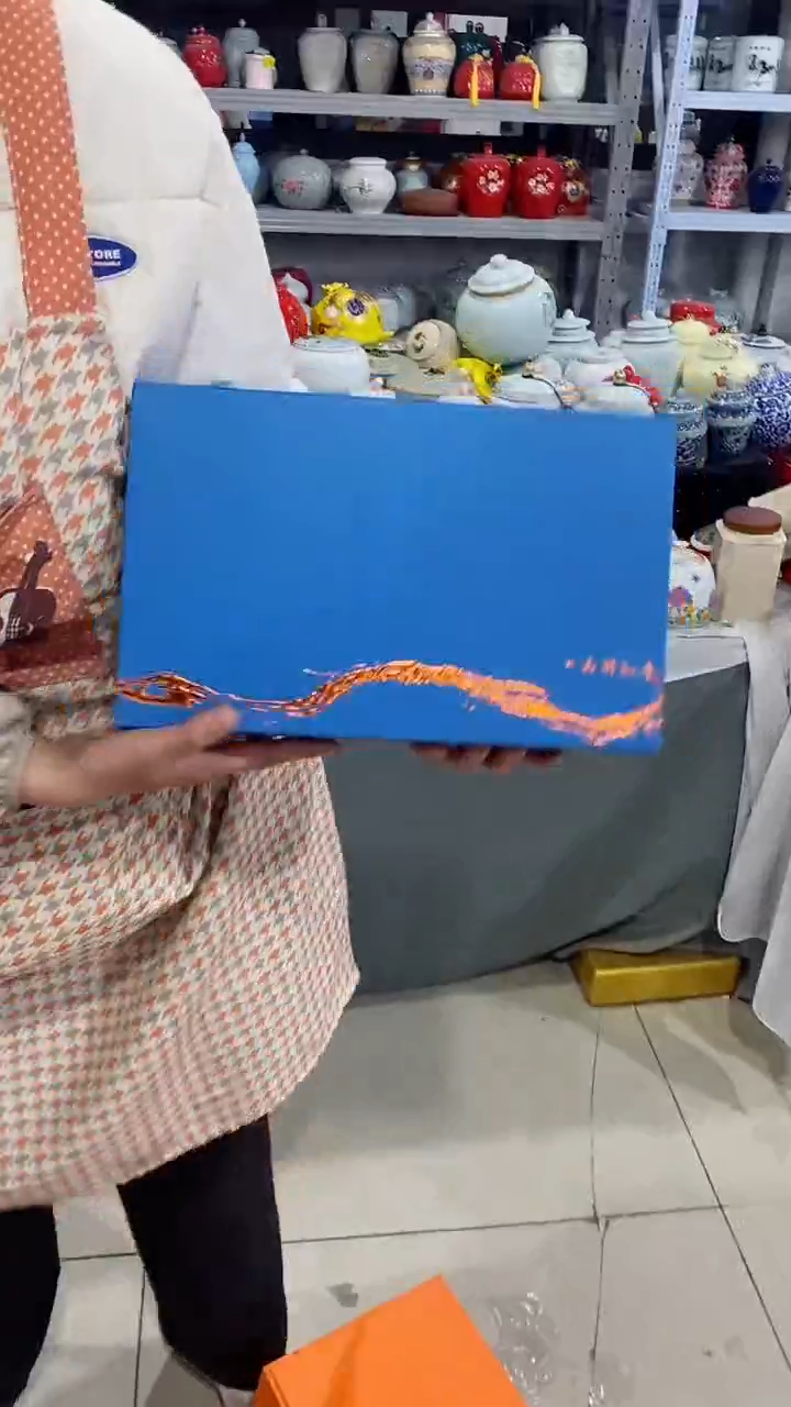 【闪购商品】罐陶瓷茶叶罐存茶罐密封罐