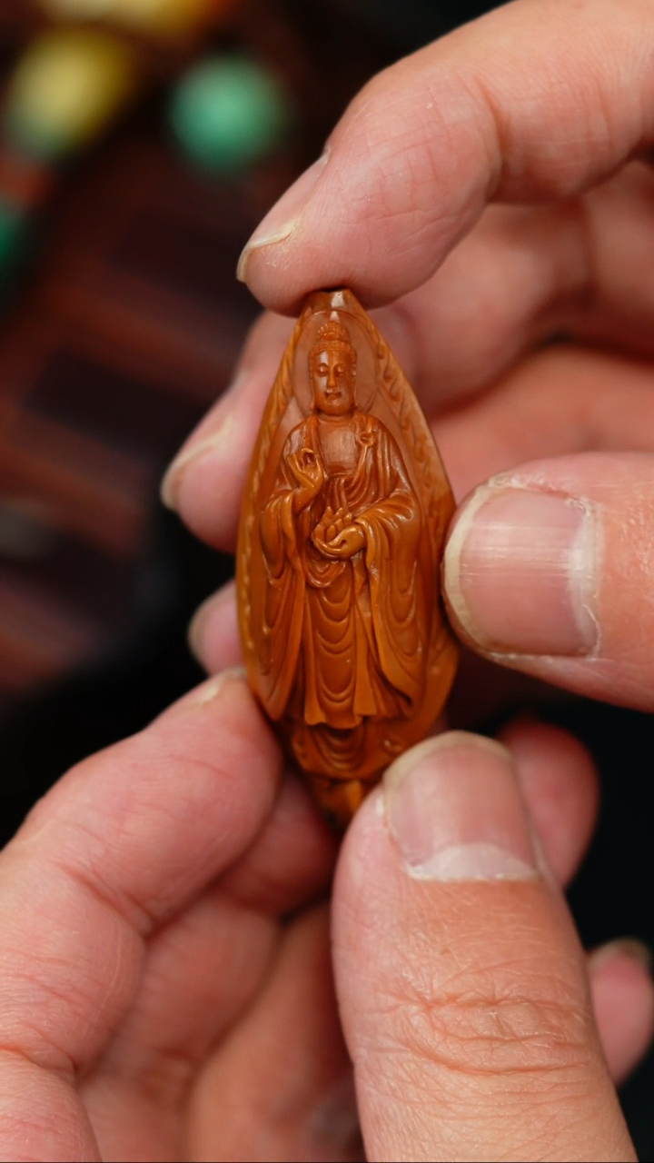 【闪购商品】橄榄核手串/手链阿弥陀佛单籽