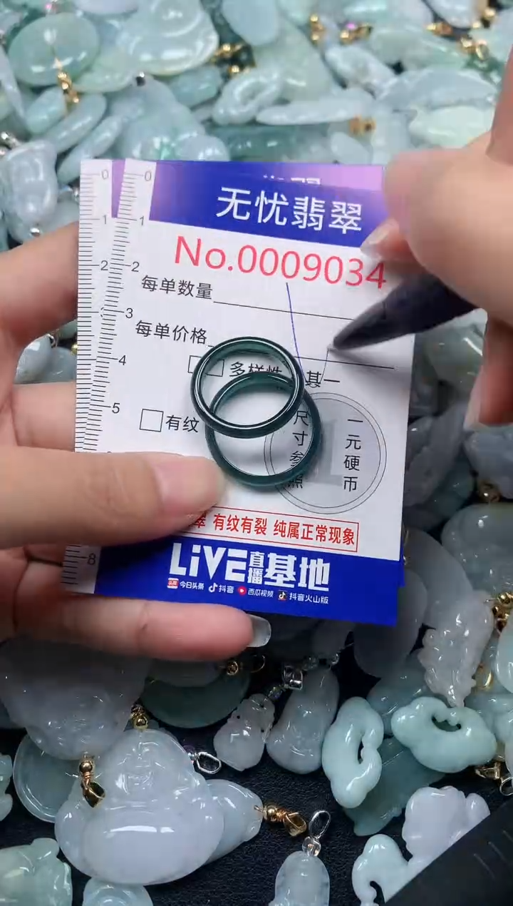 颈饰未镶嵌翡翠9034