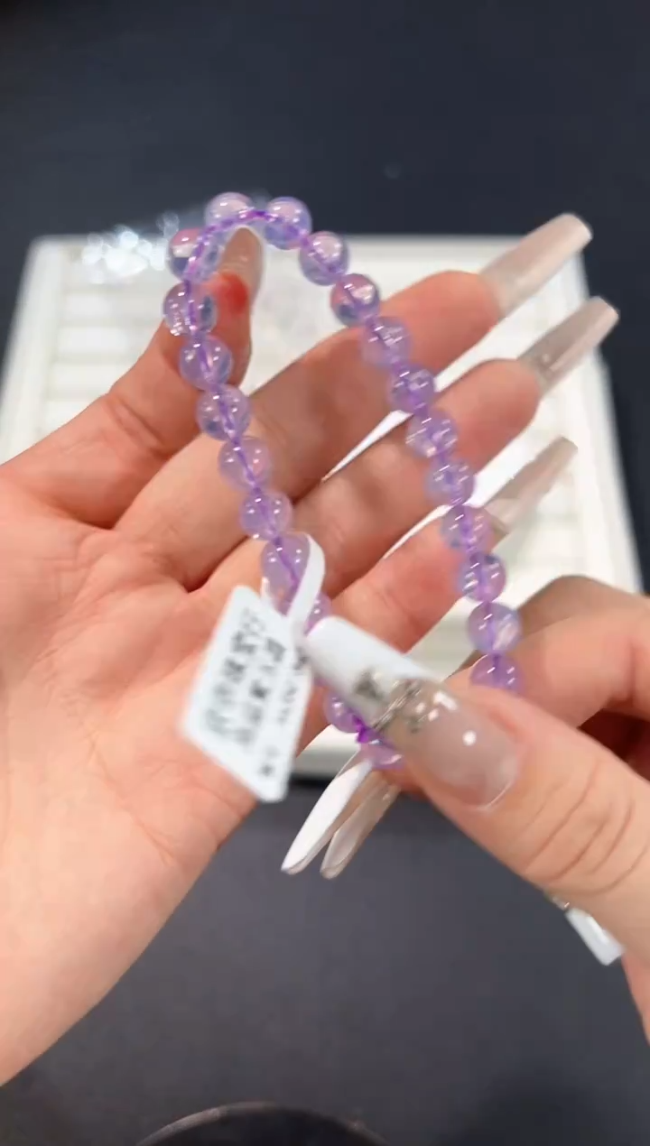 未镶嵌手串水晶61d多样性发其一【1条】默认微瑕7mm