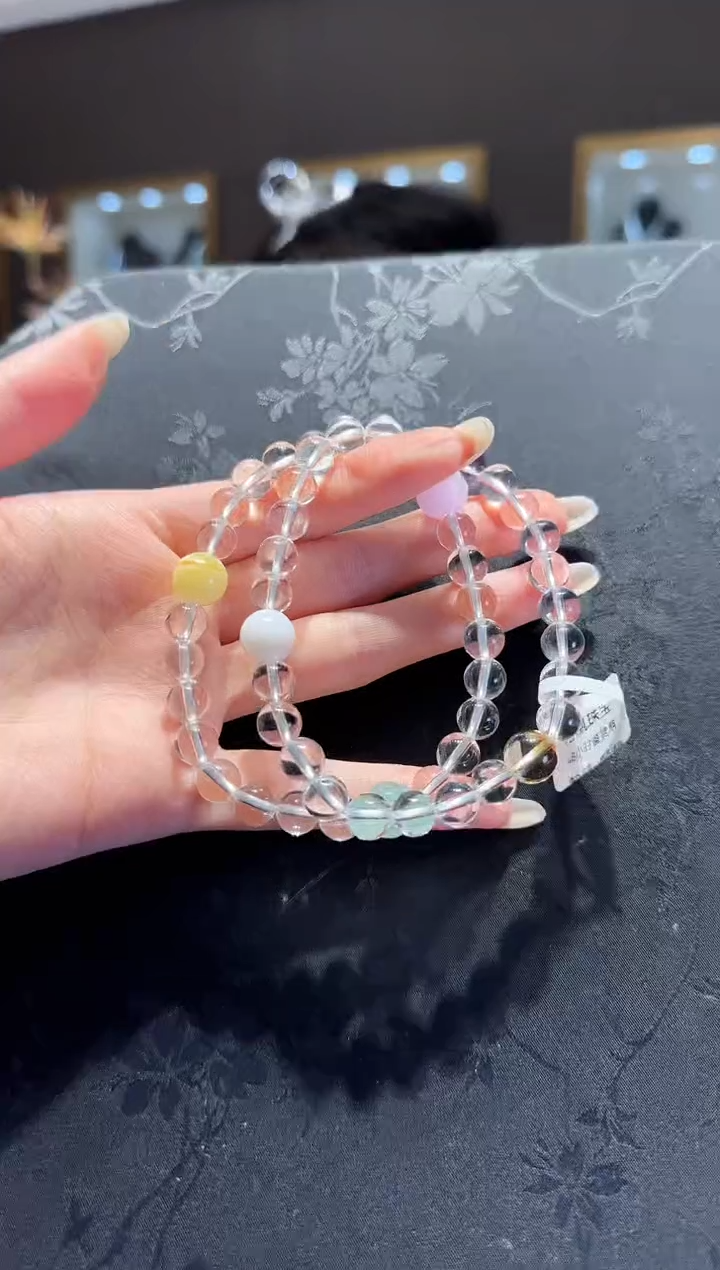 【闪购商品】锂辉石手串未镶嵌水晶手串设计款