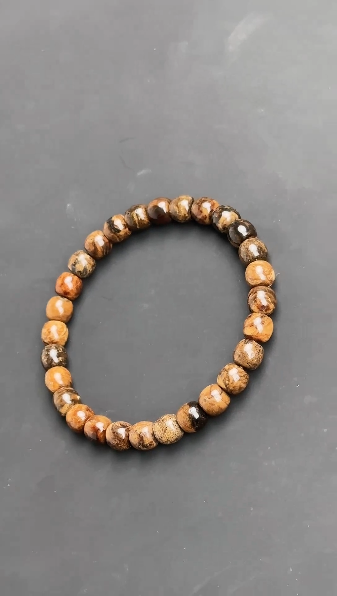 【闪购商品】琥珀裸石未镶嵌缅甸根珀手串7.5mm