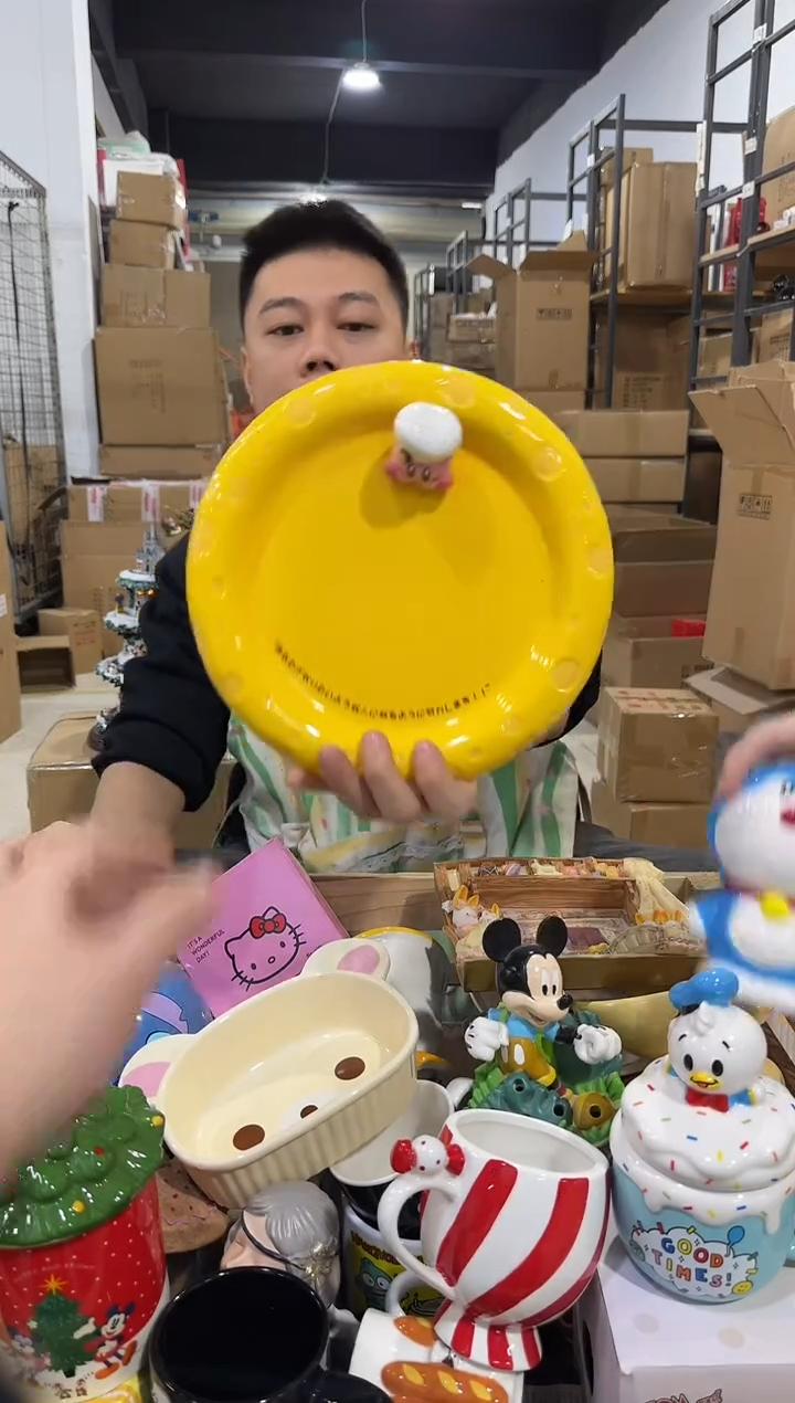瓷片原盒星之卡比奶酪盘