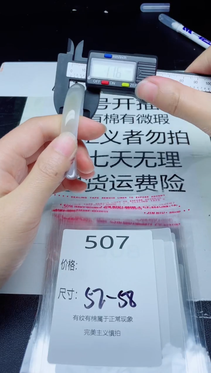 未镶嵌手镯翡翠507