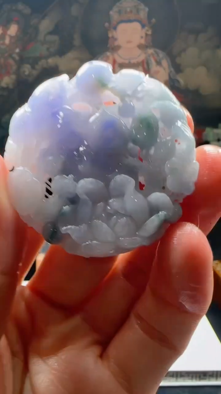 【闪购商品】定制翡翠未镶嵌L-@@QJXC11354