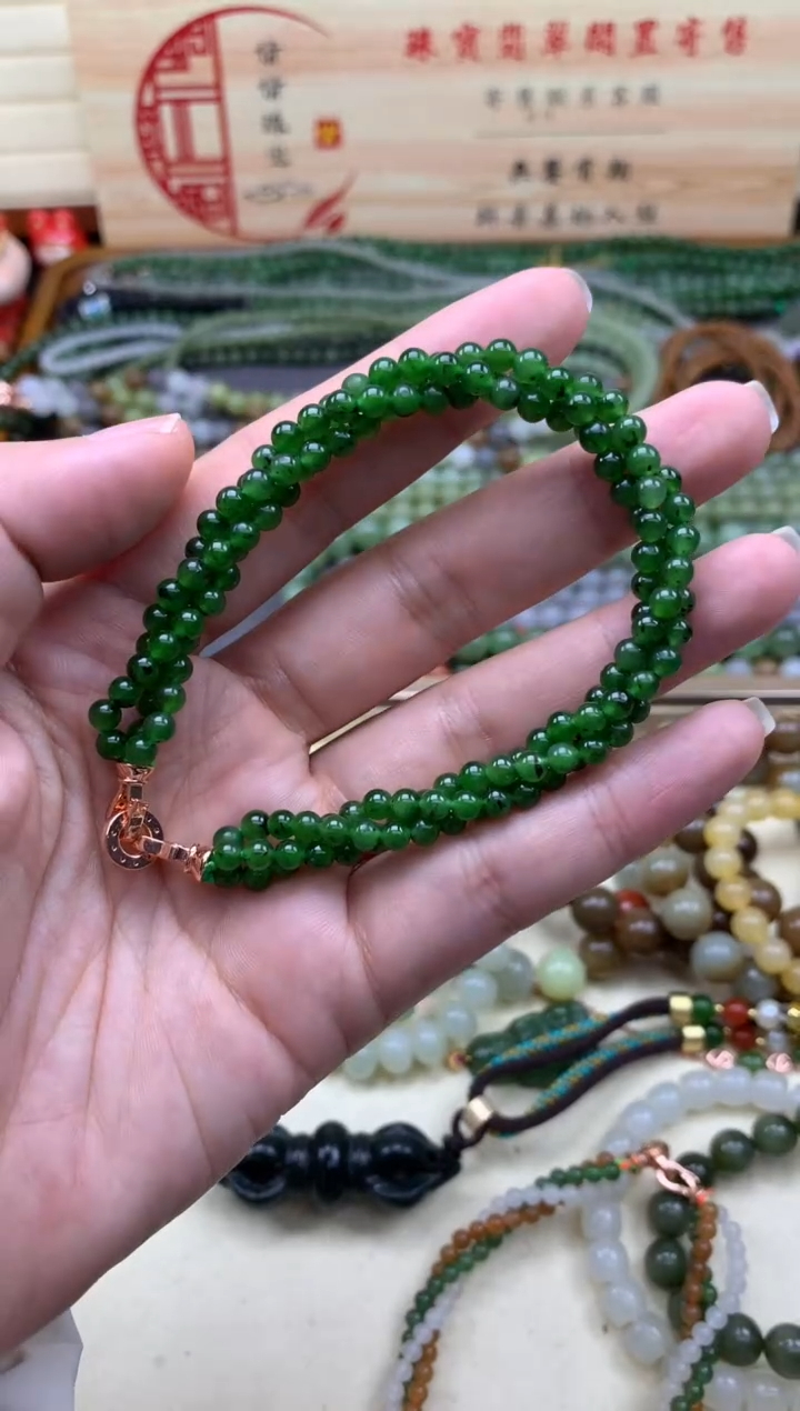 【闪购商品】定制和田玉手串未镶嵌///////////