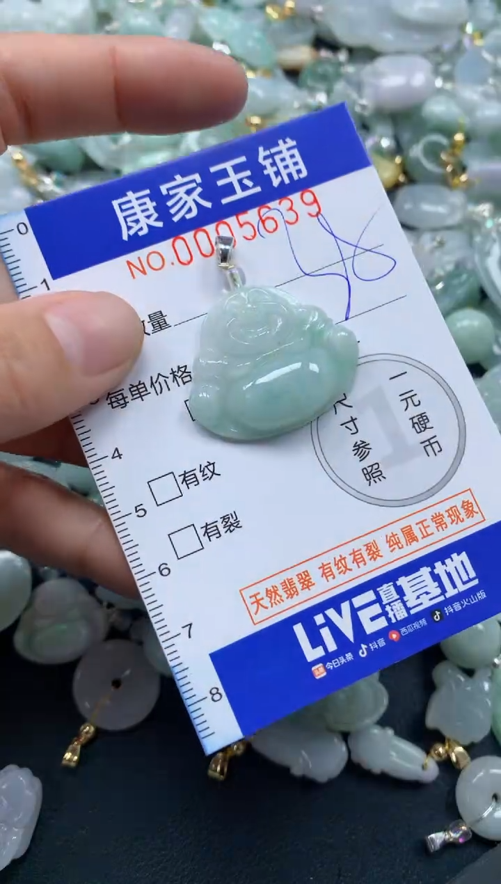 颈饰未镶嵌翡翠5639