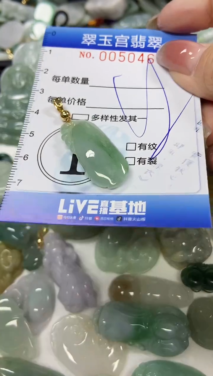 【闪购商品】翡翠颈饰未镶嵌闪购0050466