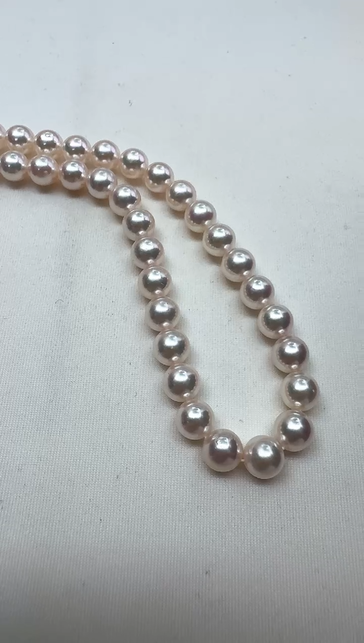 【闪购商品】海水珍珠AQ未镶嵌海水珍珠串链@@YC357